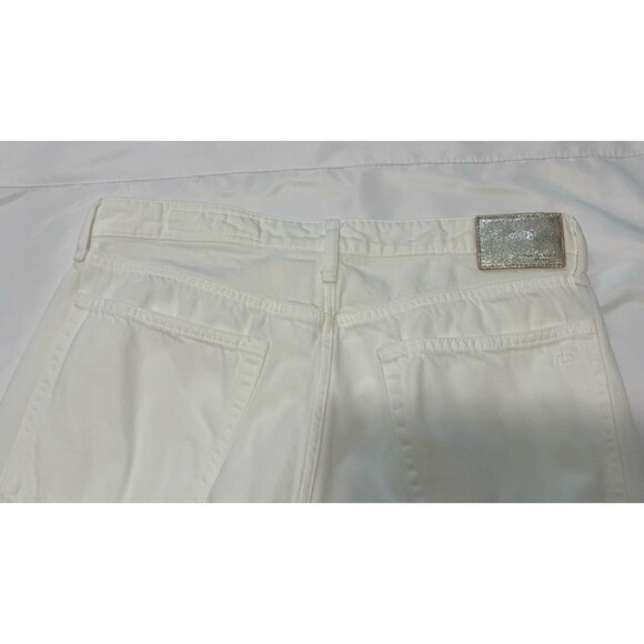 Rag & Bone Women's Featherweight Logan Mid-Rise Wide-Leg Jeans, Size 29 - Picture 14 of 14